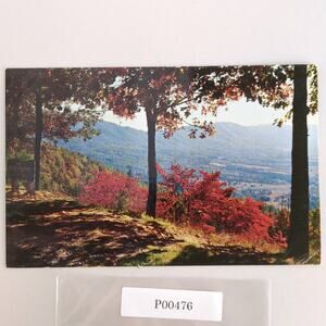Porters Mountain Blue Ridge Parkway Virginia 1950s Postcard Peaks of Otter 1958